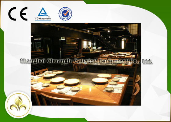 주문 갑각류 / 야채를 위한 전문적 일본 테프퍼니아키 그릴 표 7 석 능력 online manufacture