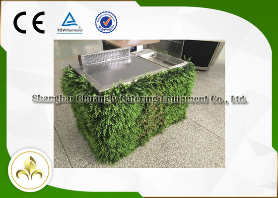 주문 모바일 히바치 그릴 장비 테이블 탑은 CE ISO9001 인증을 그리드들레 online manufacture