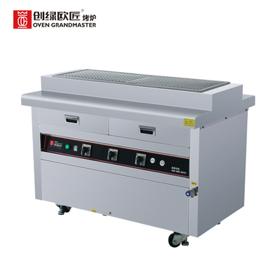 주문 연기없는 상업적 전기 바베큐 그릴 380V Bbq 그릴 장비 online manufacture