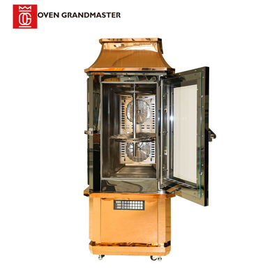 주문 열풍 치킨 그릴은 17KW 식당 치킨 회전식 오븐을 기계화합니다 online manufacture