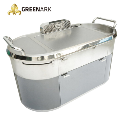 주문 GREENARK 업그레이드 모바일 Teppanyaki Grill 테이블 - 가스 online manufacture