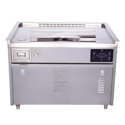 주문 전기 독립적인 Teppanyaki Grill 테이블 특수 합금 강철 재료 online manufacture