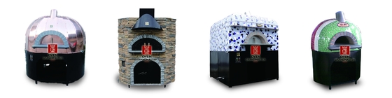 주문 세척용 부삽 / 구리 브러시와 현대 이탈리아 피자 오븐 돔 온라인 제조