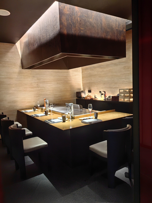 주문 전기 레스토랑 바닥 서있는 Teppanyaki Grill 테이블 온라인 제조