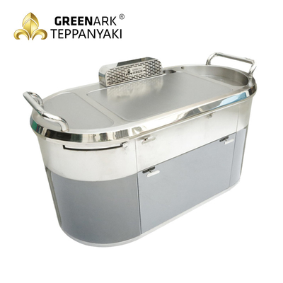 주문 연기없는 스테인레스 강 BBQ 그릴 달걀 모양 테프퍼니아키 플레이트 online manufacture