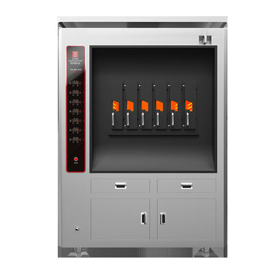 주문 상업용 전기 생선 구이 기계 6칸 350KG 온라인 제조