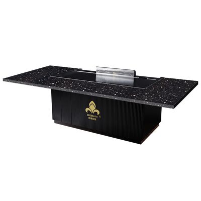 주문 Outdoor Teppanyaki Grill Table 8000W 380V Weather-Resistant 온라인 제조