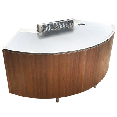 주문 Commercial Fan Shape Teppanyaki Grill Table with 220-240 V 380 V 8000w Power for Restaurant & Hotel 온라인 제조