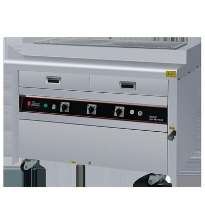 주문 상업용 BBQ 그릴 15KW 전력 800°C 고열 및 다기능 스테인리스 스틸 그릴 기계와 전기 무흡연 그릴 온라인 제조