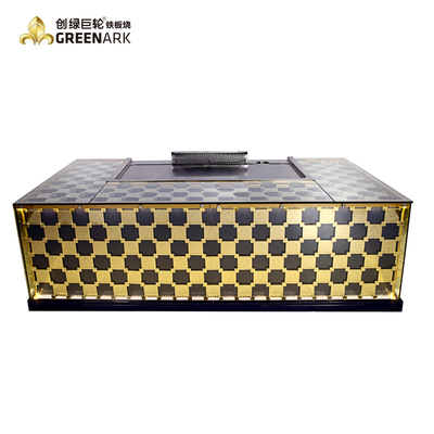 주문 직사각형 상업적 일본 테프퍼니아키 그릴 테이블 호텔 주방 용기 online manufacture