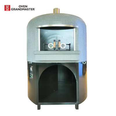 전기 라바 록 피자 오븐 380V 11.5KW 4 피자 용량