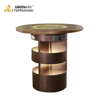 GREENARK 소형 전기 구리 테판야키 그릴 테이블