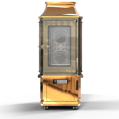 열풍 양고기 구이 기계 17KW (자동 세척 기능 포함)