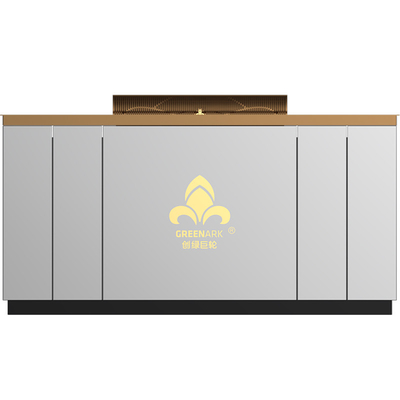 직사각형 구리 Teppanyaki Grill 테이블은 크기와 연소 배기가스 방법 (필요에 따라) 로 사용자 정의 할 수 있습니다.