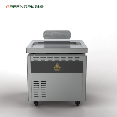 상업용 주방 장비 4.5KW 다기능 인덕션 평면 프라이어 캐비닛과 테판야키 그릴