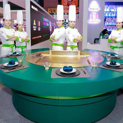 상업적 주방 용기 쿠퍼 테프퍼니아키 그릴 테이블 히바치 그릴