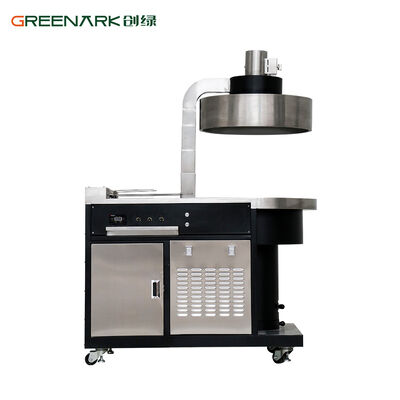 상업용 바비큐를 위한 전문가용 304 스테인리스 스틸 듀얼 모드 10Kw 전력 전기 숯불 그릴