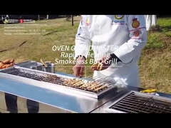그릴링하는 케밥을 위한 연기없는 전기 BBQ 그릴