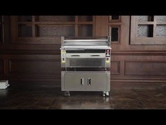 800°C 상업용 BBQ 그릴.