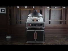화산 돌 피자 오븐 600°C 스마트 상용 오븐